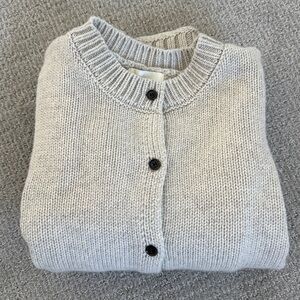 DISSH Women's Beige Cardigan Sweater- NWOT